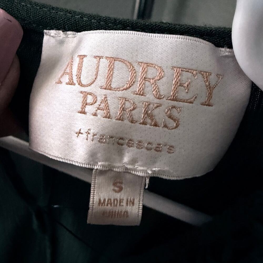 Audrey Parks for Francesca's Floral Embroidered Tiered Mini Dress Small Like New - Picture 2 of 5